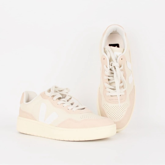 COPY - VEJA V-90 LEATHER SNEAKERS - Picture 6 of 9